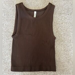 Ribbed Sunday best tank top from Aritzia